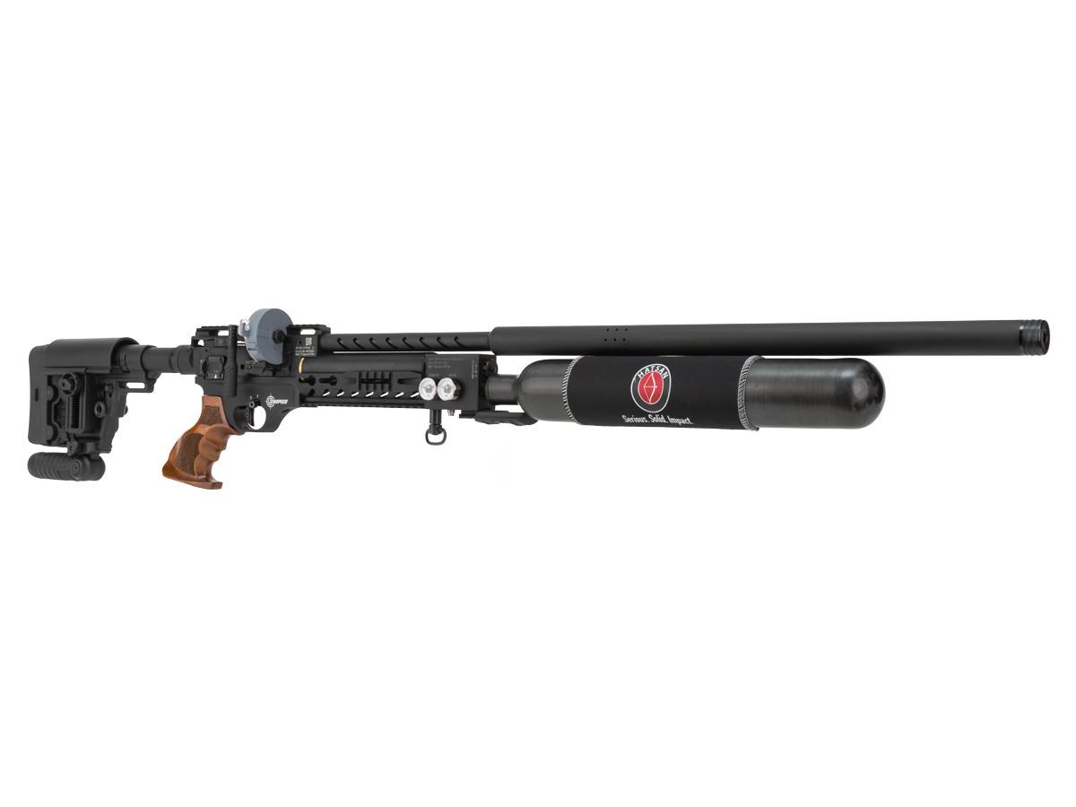 GERESERVEERD T/M 30 MAART   /    Factor Sniper L BLACK 7,62mm / Max 213 Joule / Gereguleerd / Max 300 Bar -3527-a
